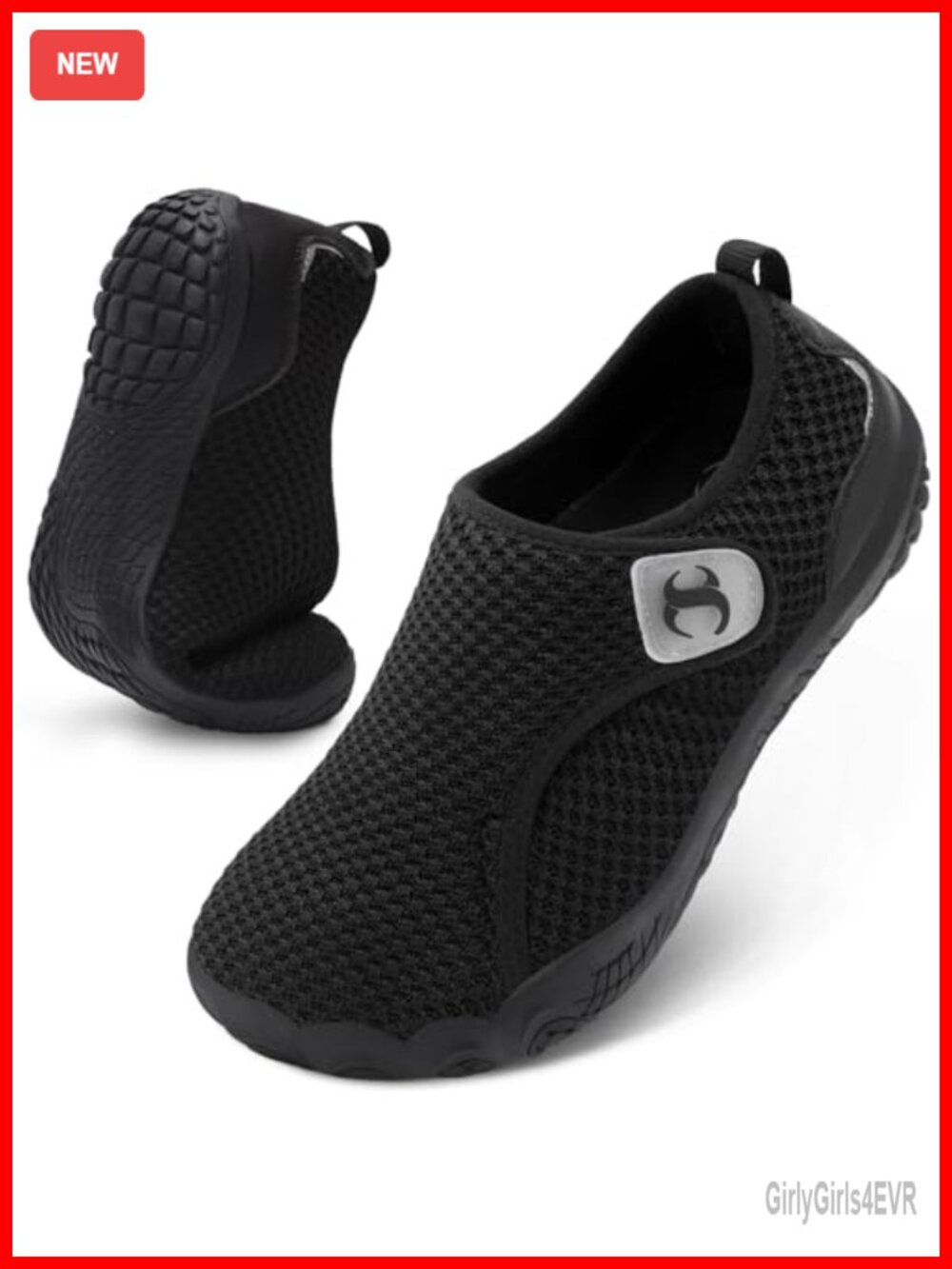 Wide Width Barefoot Walking Shoes Slip On Zero Drop Knitted Comfort